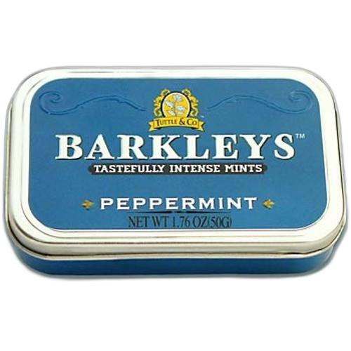 Detalhes do produto Bala Barkleys Peppermint 50Gr Alpha Cand Menta