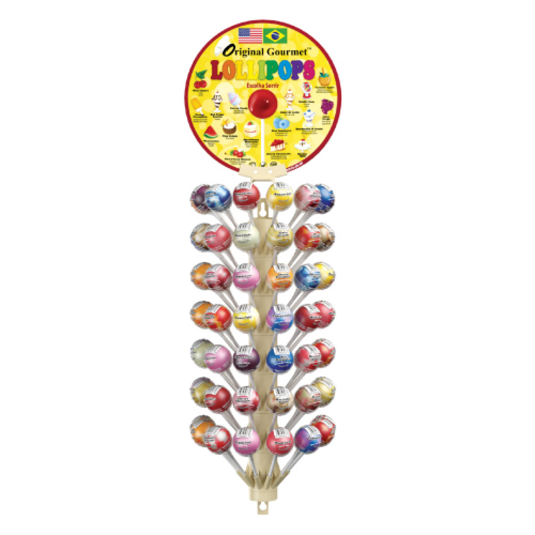 Detalhes do produto Pirl Lollipops Kit Display 120X31Gr Sams Sortido