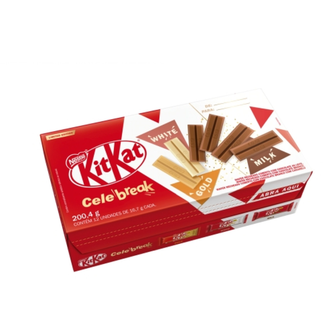 Detalhes do produto Choc Kit Kat 12X16,7Gr Nestle Sortido