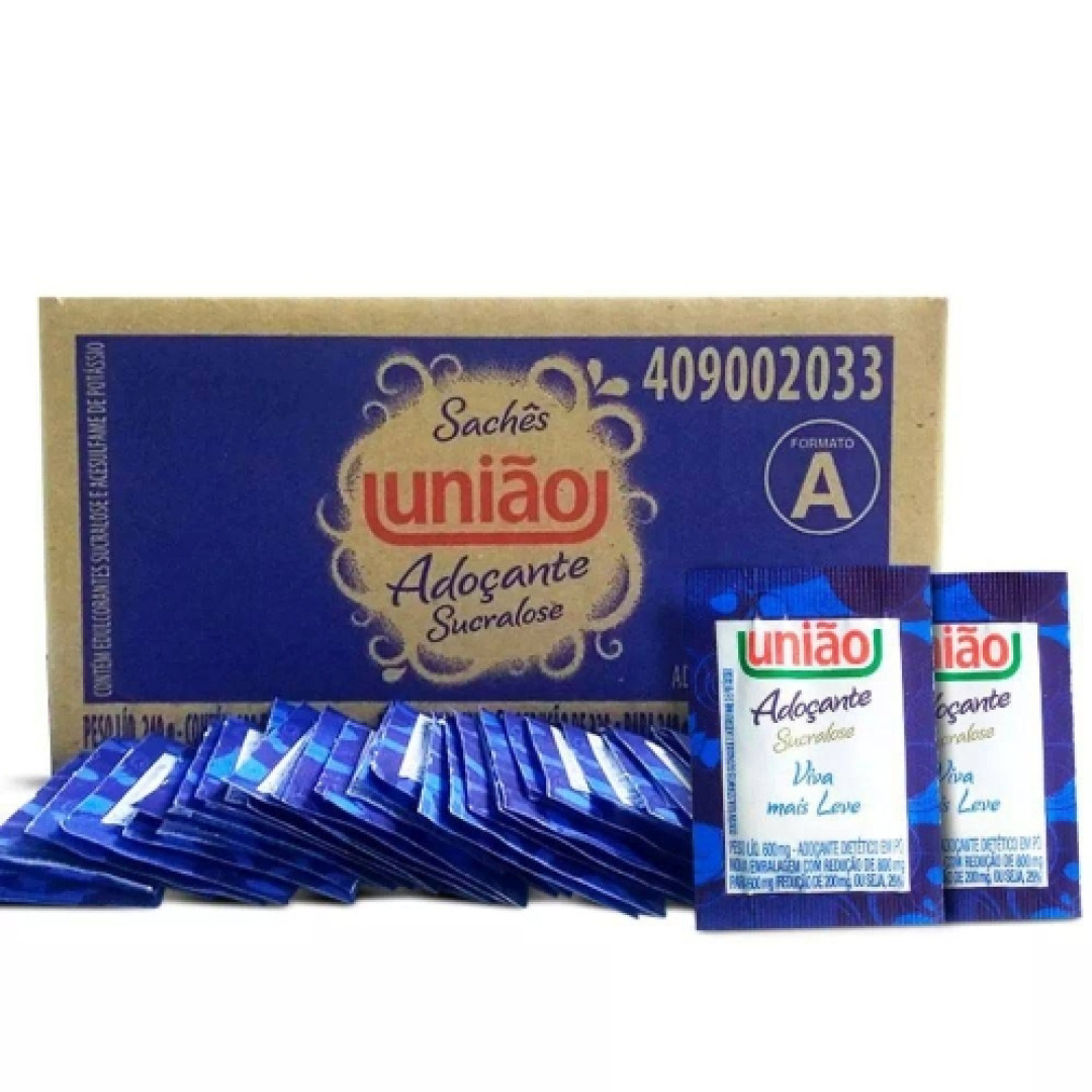 Detalhes do produto Adocante Po Sachet 400X0,6Gr Uniao Sucralose