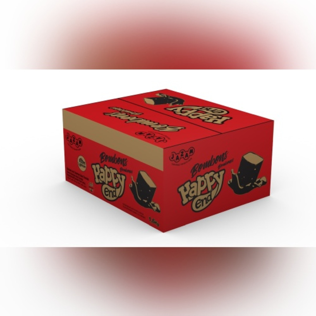 Detalhes do produto Bombom Happy End 200X8Gr Jazam Cookies Cream