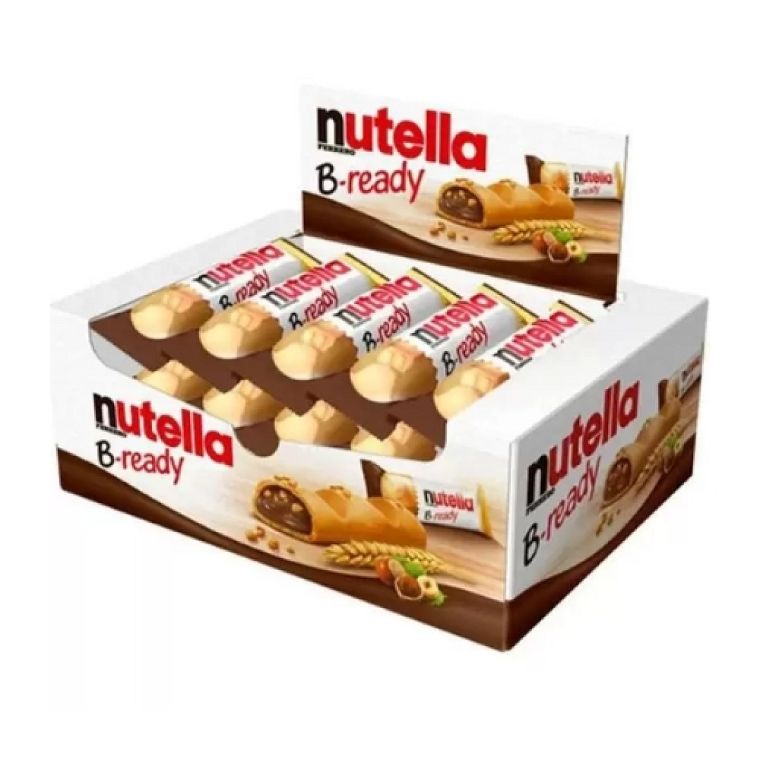 Detalhes do produto Choc B Ready Nutella 10X22Gr Ferrero Avela