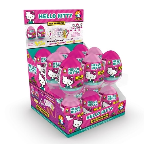 Detalhes do produto Ovo Surpresa Hello Kitty Dp 18Un Kids Zo Sortido