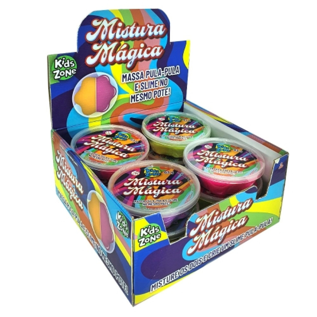 Detalhes do produto Slime Mistura Magica Kids Zone Sortido