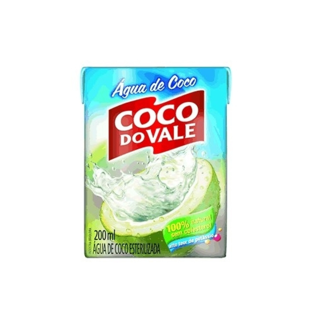 Detalhes do produto Agua Coco 200Ml Do Vale Coco