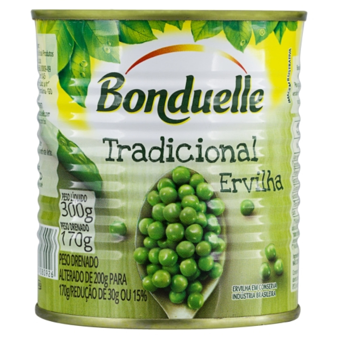 Detalhes do produto Ervilha Bonduelle 170Gr Unilever Tradicional