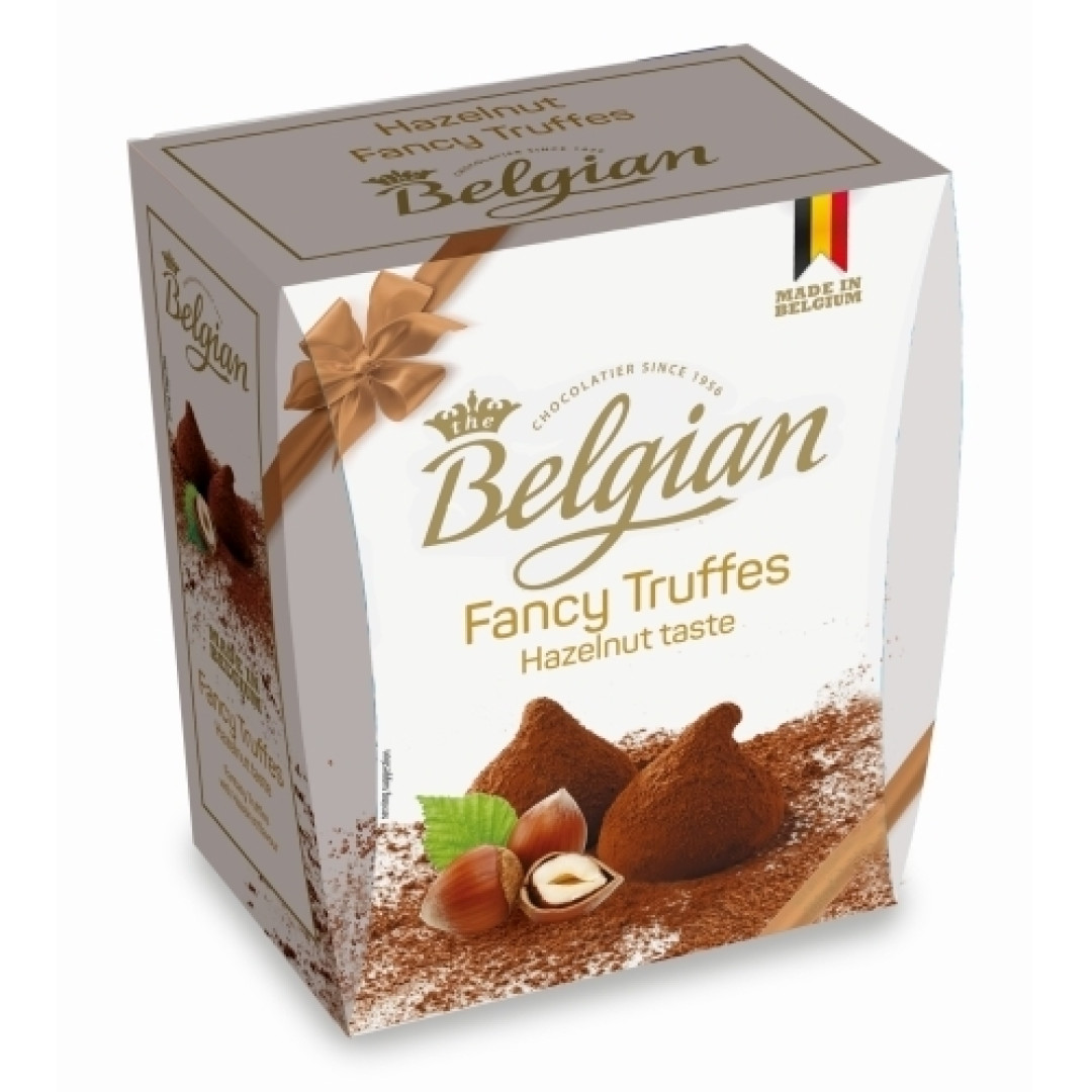 Detalhes do produto Choc Fancy Truffles Dp 200Gr Belgian Hazelnuts