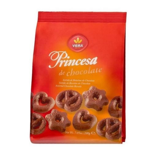 Detalhes do produto Bisc Princesa 200Gr Vieira Chocolate