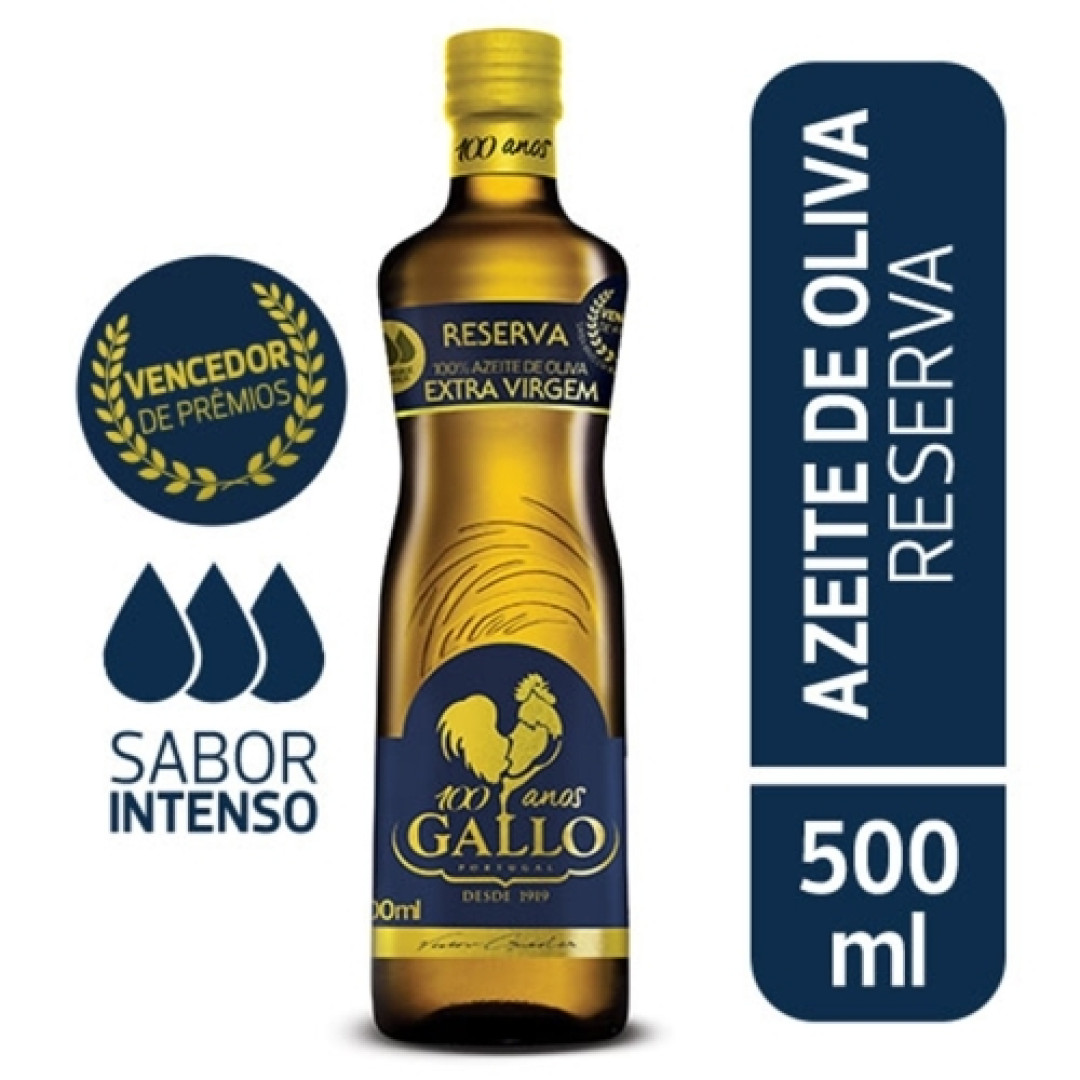 Detalhes do produto Azeite Oliva Reserva Gf 500Ml Gallo Extra Virgem