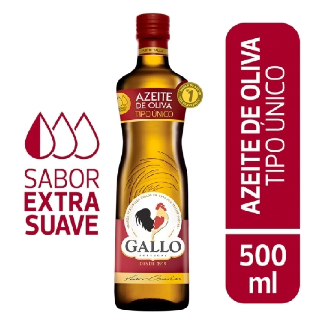 Detalhes do produto Azeite Oliva Tipo Unico Gf 500Ml Gallo .