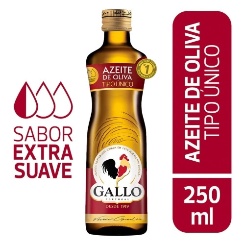 Detalhes do produto Azeite Oliva Tipo Unico Gf 250Ml Gallo .