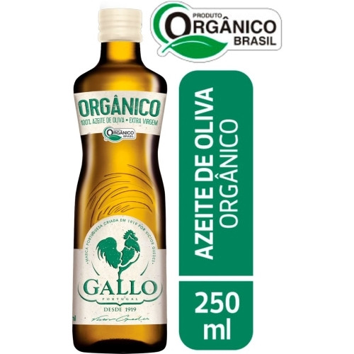 Detalhes do produto Azeite Oliva Organico Gf 250Ml Gallo Extra Virgem