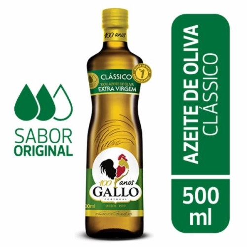 Detalhes do produto Azeite Oliva Gf 500Ml Gallo Extra Virgem