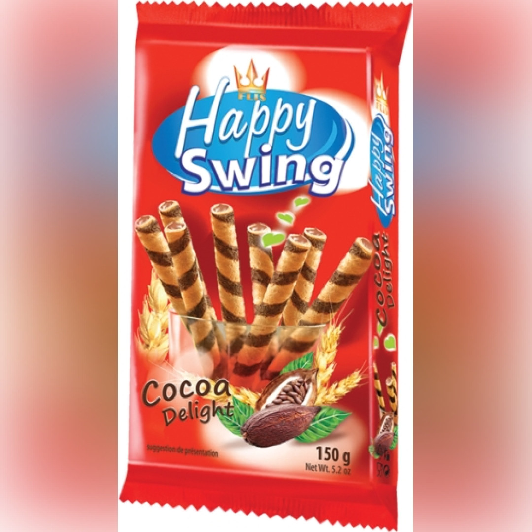 Detalhes do produto Bisc Happy Swings 150Gr Flis Cocoa