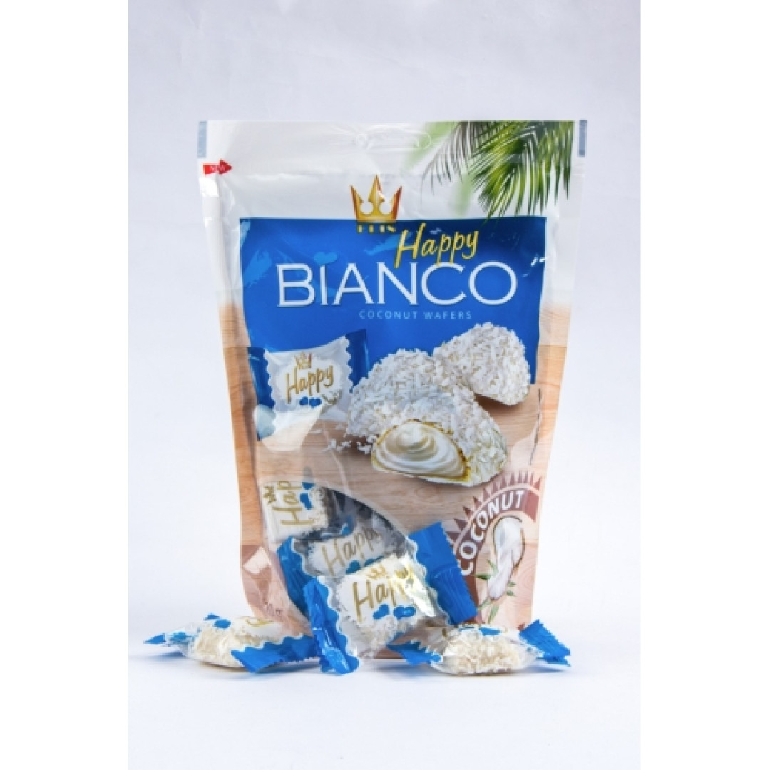 Detalhes do produto Bisc Wafer Happy 120Gr Bianco Choc Bco.coco