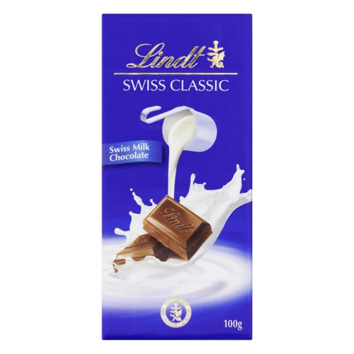 Detalhes do produto Choc Swiss Classic 100Gr Lindt  Milk
