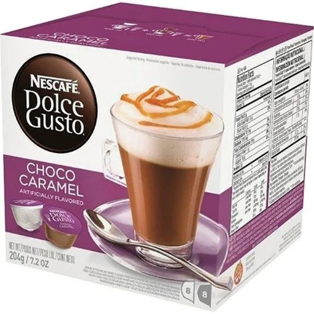 Detalhes do produto Cafe Dolce Gusto Capsula 16Un Nescafe Choc.caramelo