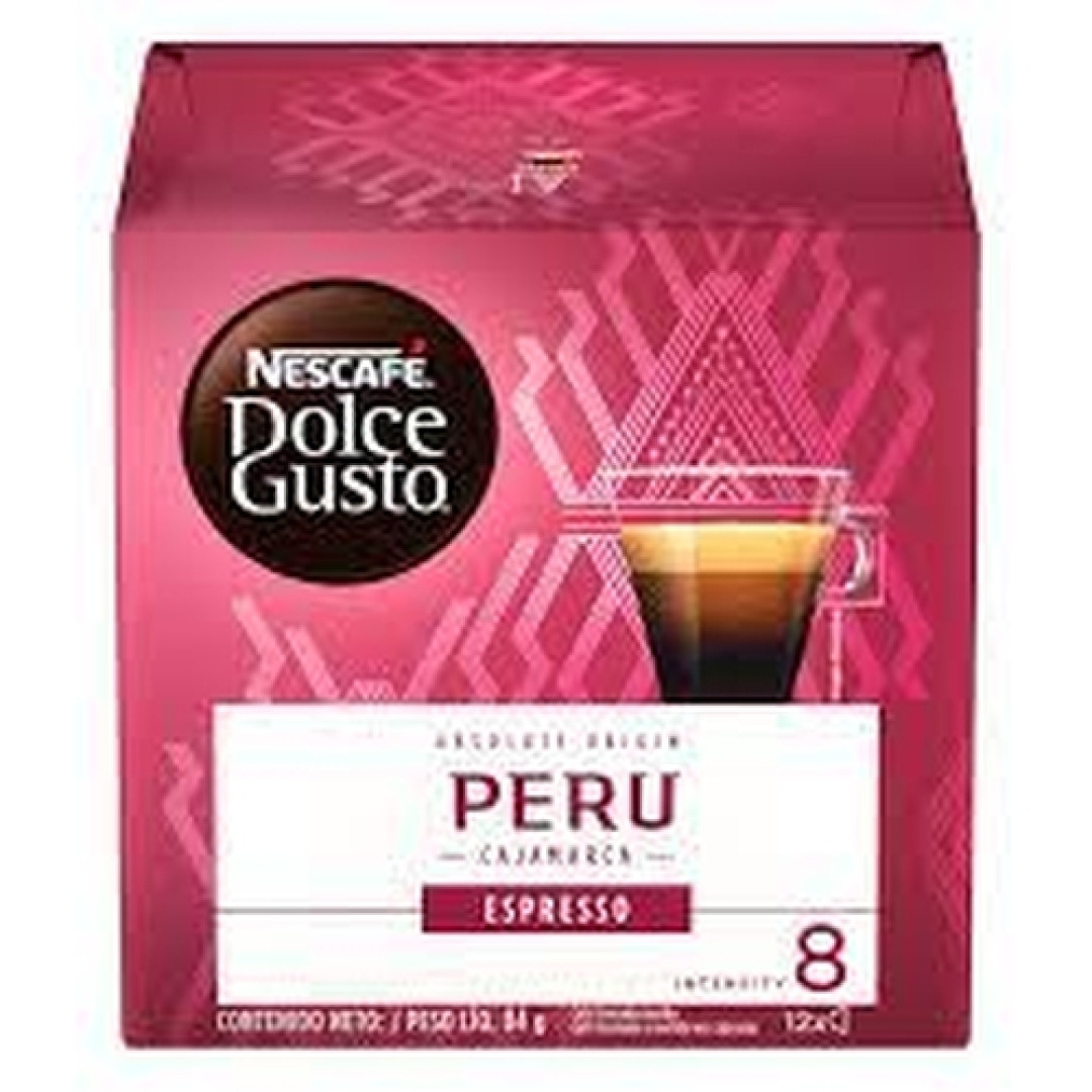 Detalhes do produto Cafe Dolce Gusto Caps Peru 12Un Nesca Espresso