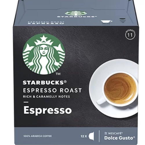 Detalhes do produto Cafe Starbucks Cap 12Un Nescafe Espresso Roast