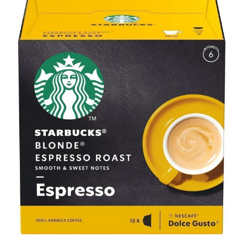 Detalhes do produto Cafe Starbucks Cap 12Un Nescafe Blonde Espresso