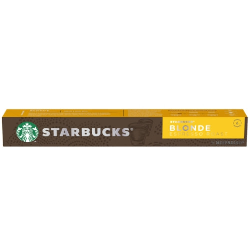 Detalhes do produto Cafe Starbucks Cap 10Un Nespresso Blonde Espresso