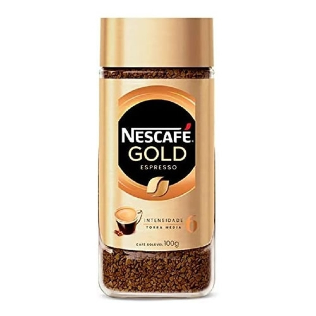 Detalhes do produto Cafe Soluvel Nescafe 6 Gold 100Gr Nestle Espresso