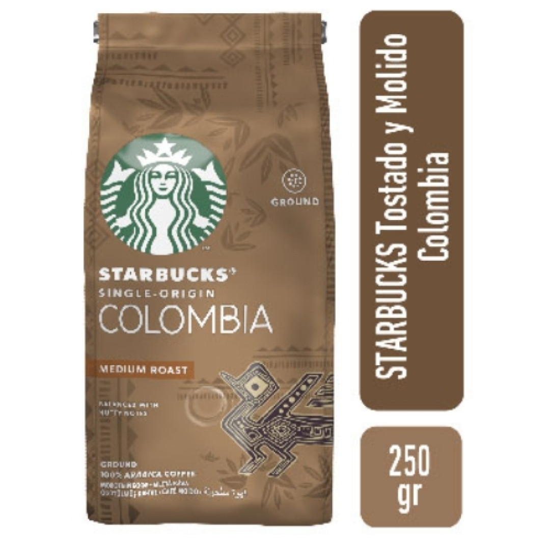 Detalhes do produto Cafe Starbucks Colombia 250Gr Nestle .