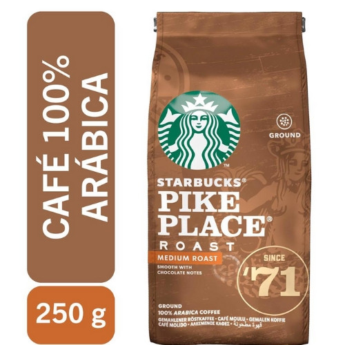 Detalhes do produto Cafe Starbucks Pike Place 250Gr Nestle .