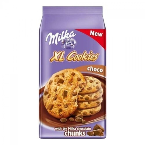 Detalhes do produto Bisc Xl Cookies Choco 184Gr Milka Ao Leite