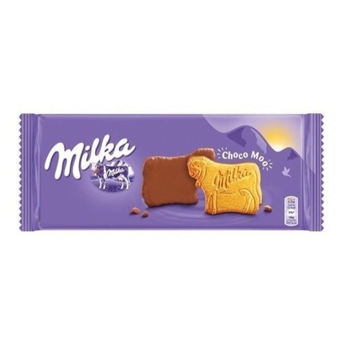 Detalhes do produto Bisc Choco Moo 200Gr Milka Revest C Chocol