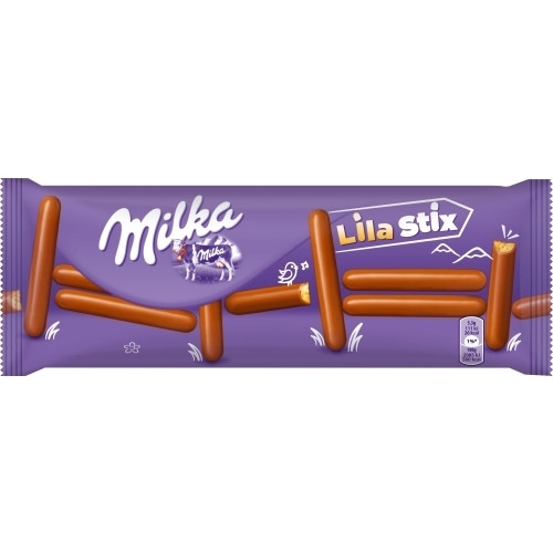 Detalhes do produto Bisc Milka Lila Stix 112Gr Ao Leite
