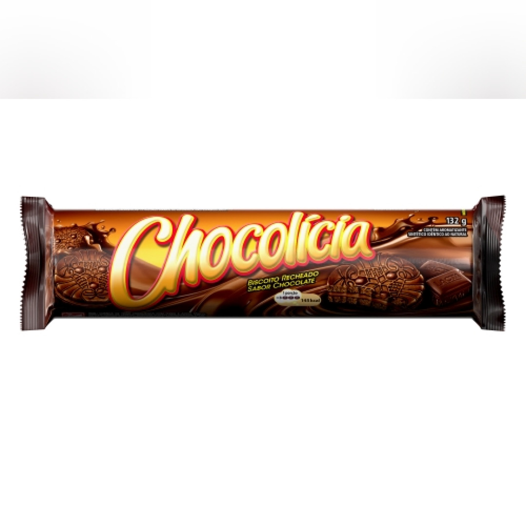 Detalhes do produto Bisc Rech Chocolicia 132Gr Mondelez Chocolate