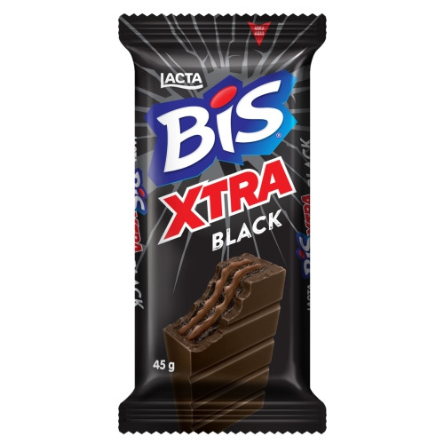 Detalhes do produto Choc Bis Xtra Black 45Gr Lacta Ao Leite