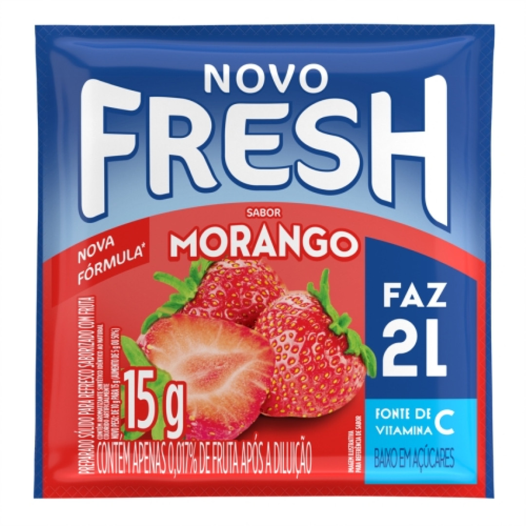 Detalhes do produto Refrc Fresh 15Gr (2Lt) Mondelez Morango