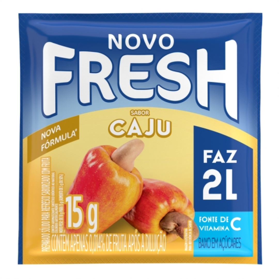 Detalhes do produto Refrc Fresh 15Gr (2Lt) Mondelez Caju