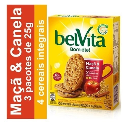 Detalhes do produto Bisc Belvita Dp 03X25Gr Kraft Maca.canela