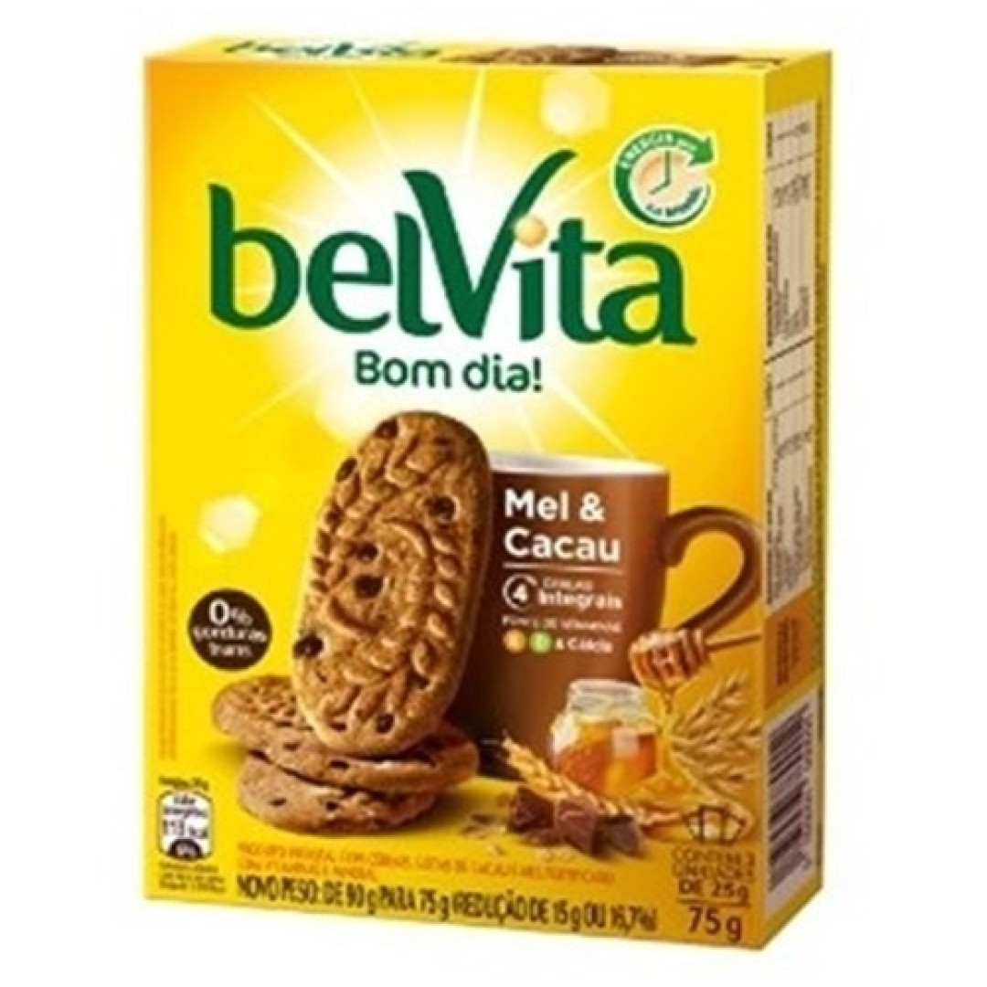 Detalhes do produto Bisc Belvita Dp 03X25Gr Kraft Cacau.mel