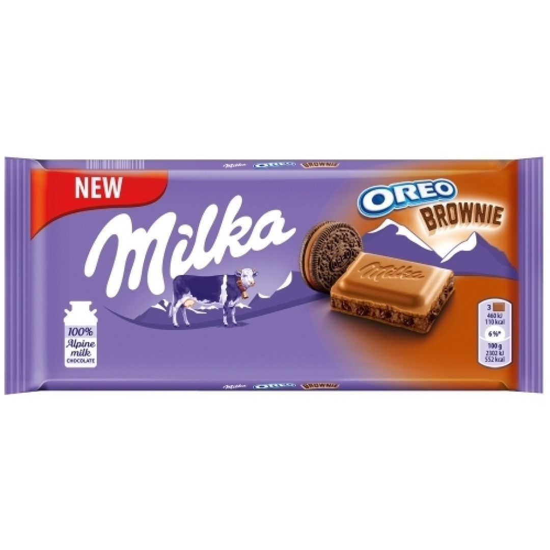 Detalhes do produto Choc Milka Oreo 100Gr Brownie