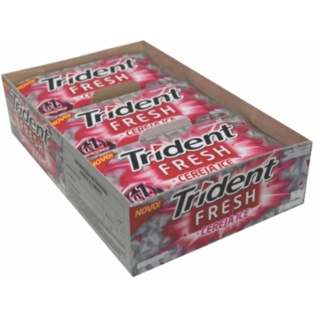 Detalhes do produto Chicle Trident Fresh 21Un Mondelez Cereja Fresh