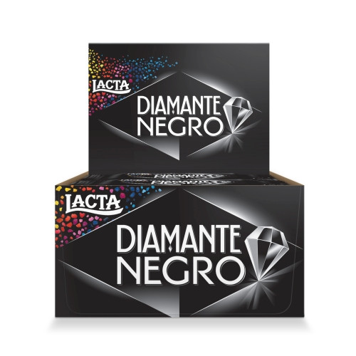 Detalhes do produto Choc Diamante Negro 20X20Gr Lacta Crocante