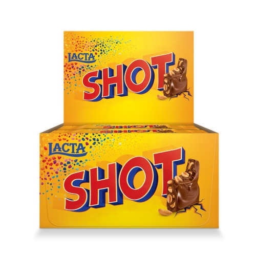 Detalhes do produto Choc Shot 20X20Gr Lacta Amendoim
