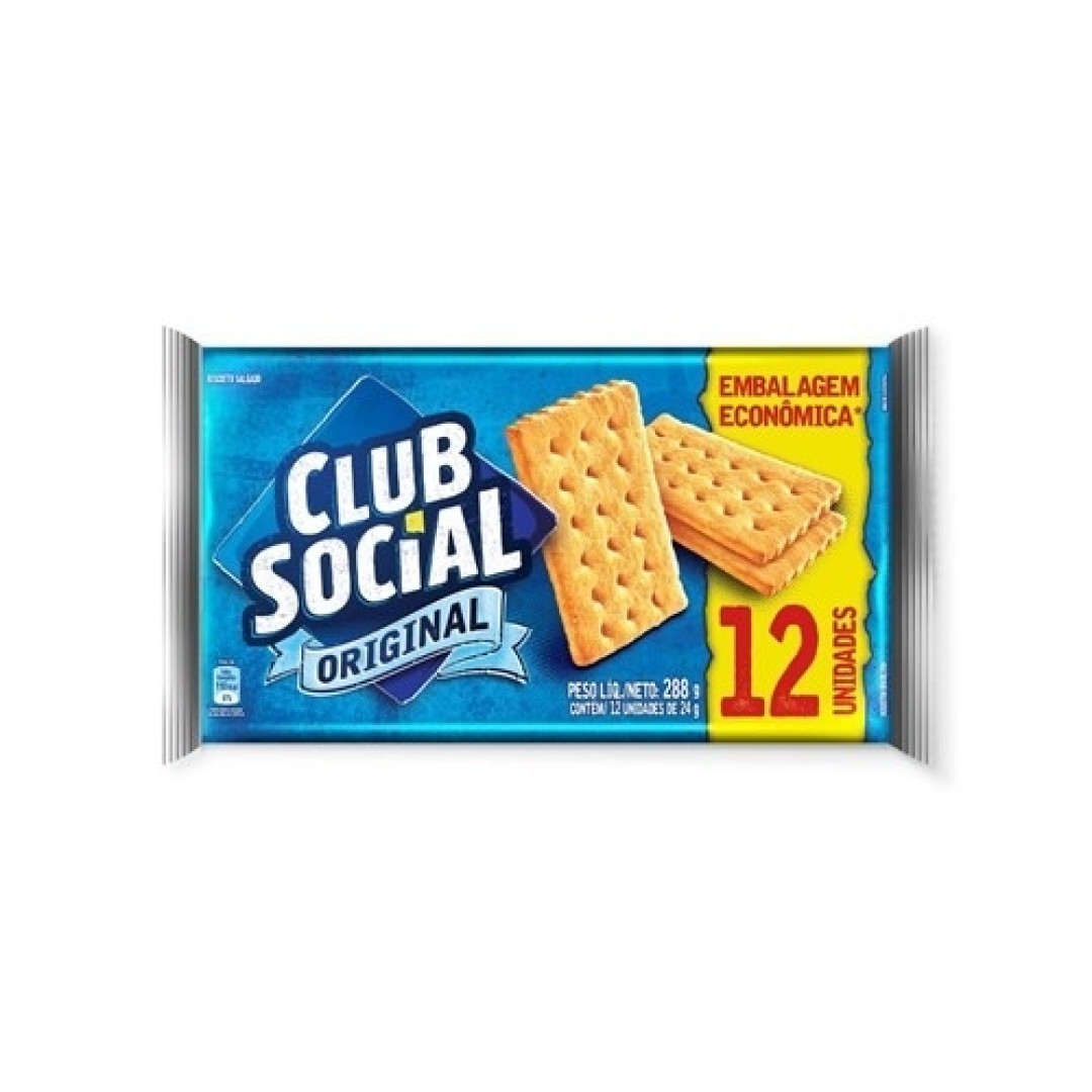 Detalhes do produto Bisc Club Social Pc 288Gr Nabisco Original