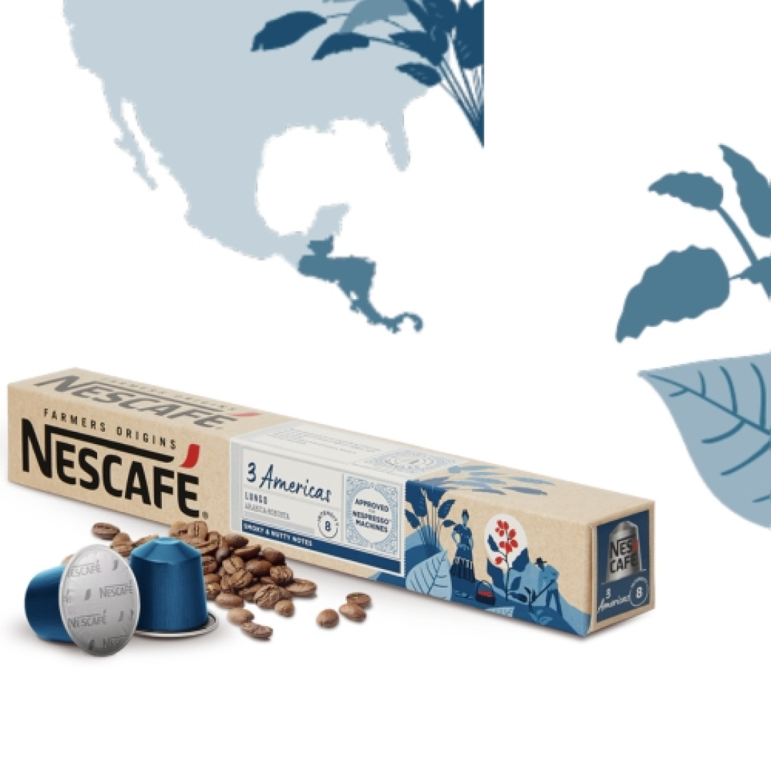 Detalhes do produto Cafe 3 Americas Capsula 10Un Nescafe Espresso