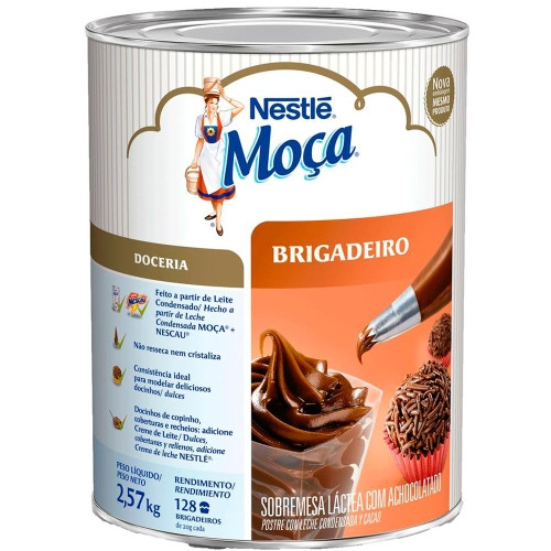 Detalhes do produto Brigadeiro Moca Lt 2,57Kg Nestle Brigadeiro