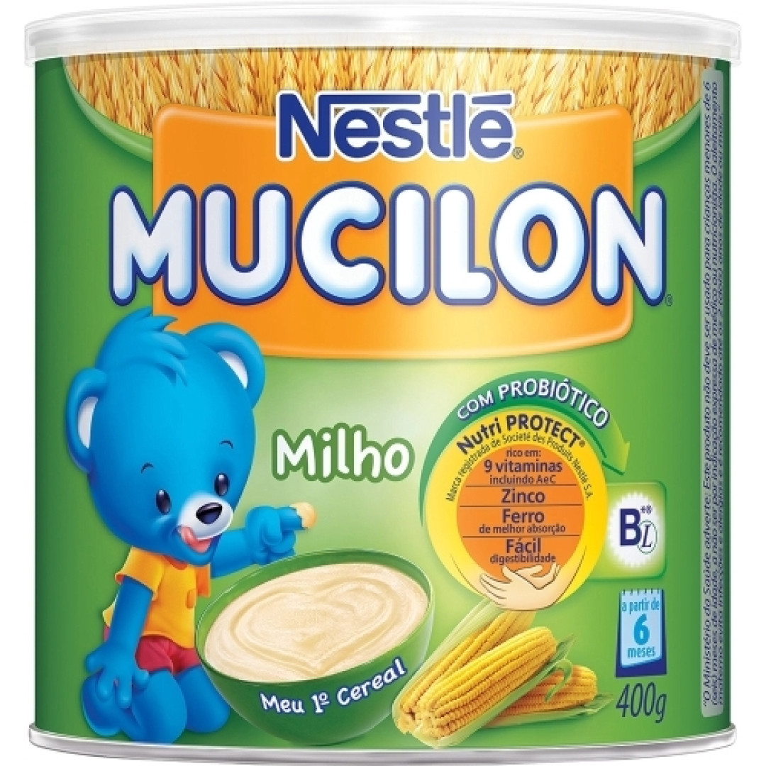 Detalhes do produto Cereal Mucilon 400R Nestle Milho