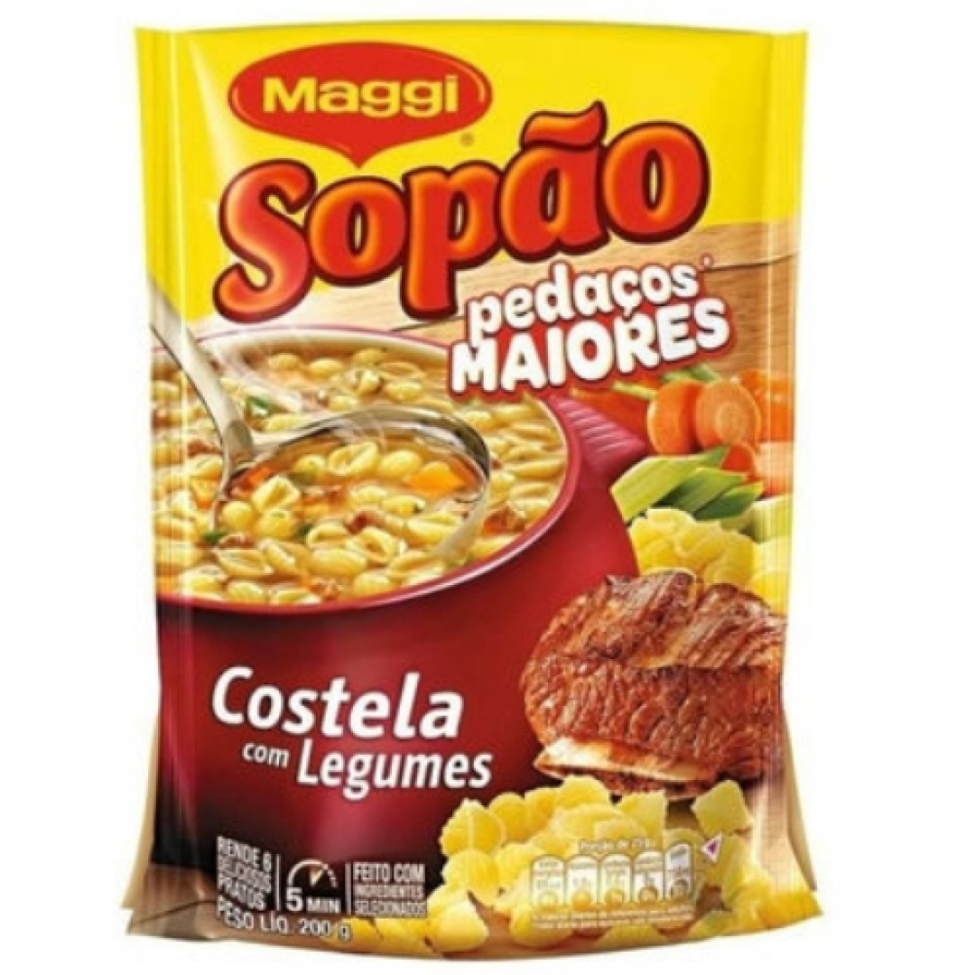 Detalhes do produto Sopao Maggi 200Gr Nestle Costela.legumes