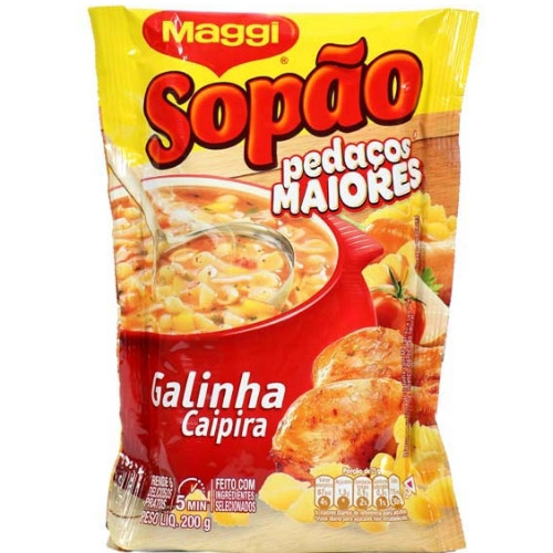 Detalhes do produto Sopao Maggi 200Gr Nestle Galinha Caipira