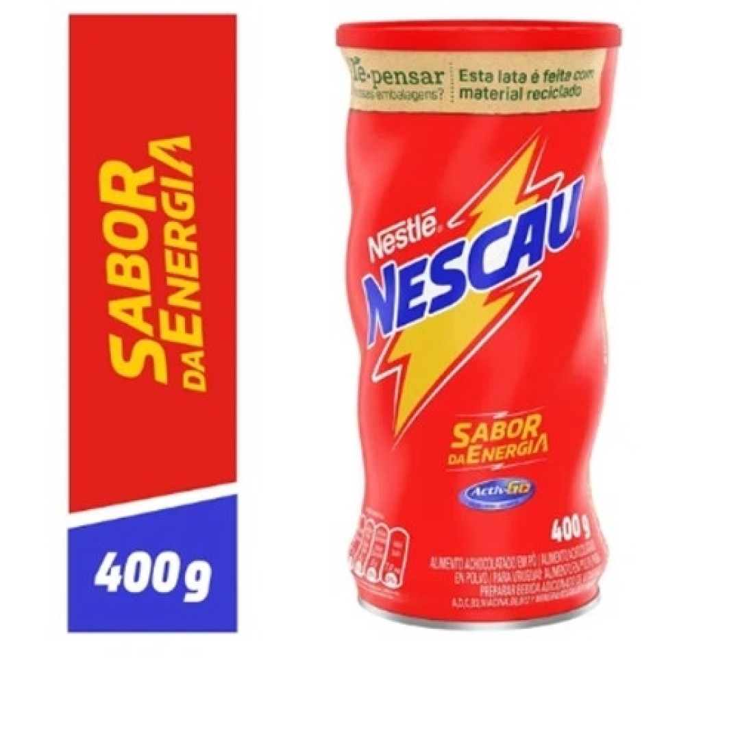 Detalhes do produto Achoc Po Nescau Actigen 2.0 400Gr Nestle Chocolate