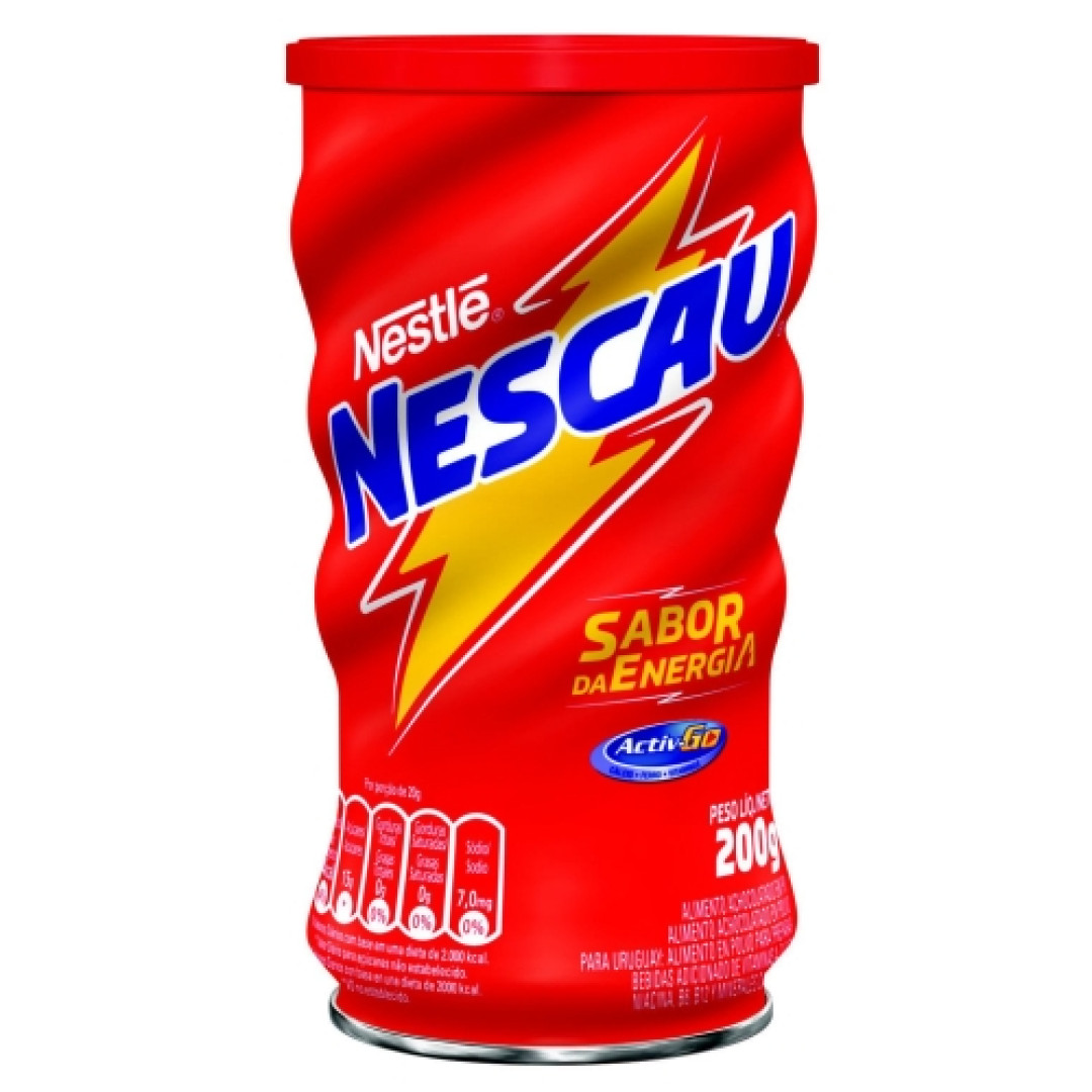 Detalhes do produto Achoc Po Nescau Actigen 2.0 200Gr Nestle Chocolate