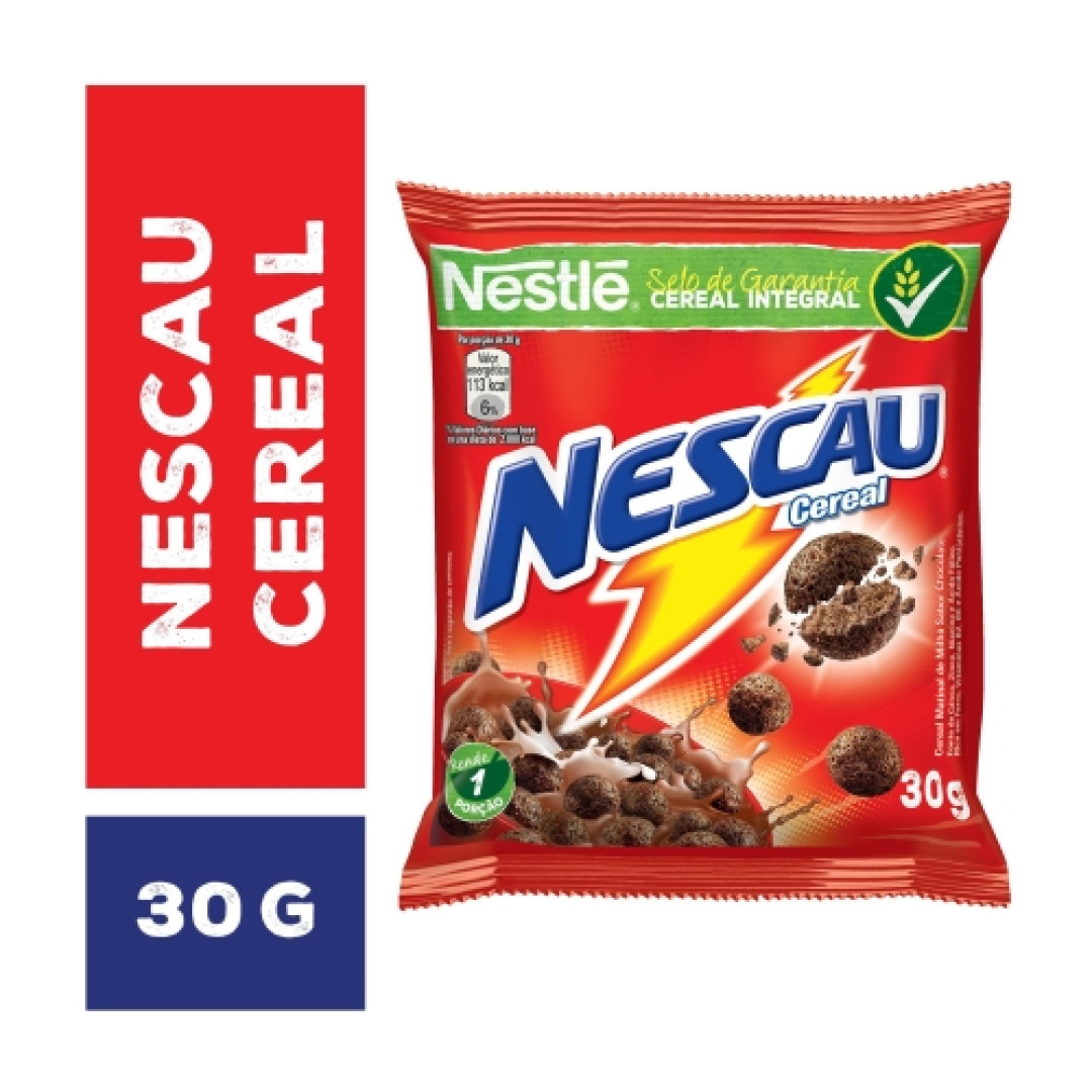 Detalhes do produto Cereal Nescau Sachet 16X30Gr Nestle Chocolate